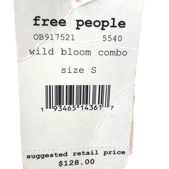 NWT Free People Pomona Tunic Cover-Up Wild Bloom Linen Cotton Blend Tiny Flaw - Picture 8 of 10